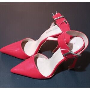 Red fashion nova heels